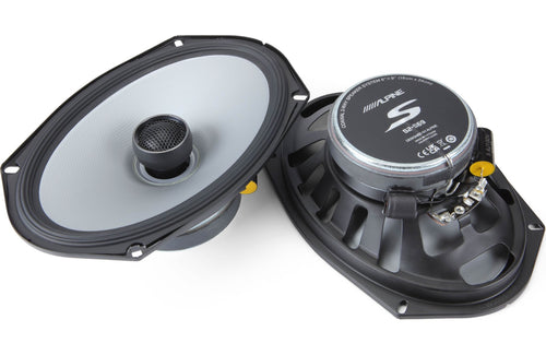 Alpine S2-S69  6"x9" S-Series 2-way 520W Peak (170W RMS) Coaxil Speakers