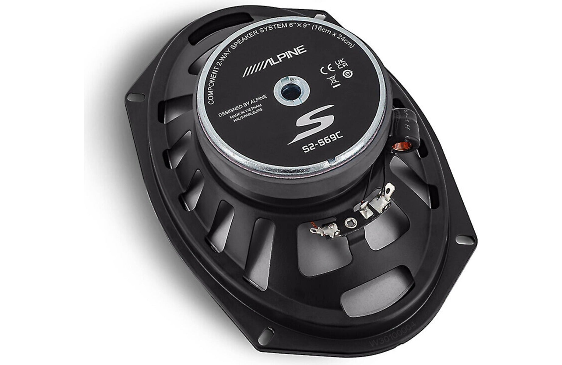 Alpine S2-S69C  6"x9" S-Series 2-way 520W Peak (170W RMS) Component Speaker System