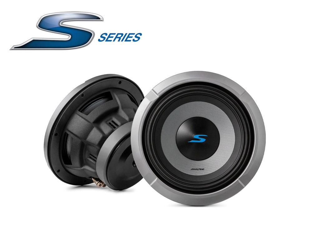 Alpine S2-W8D2 Next-Generation 20cm (8 inch) S-Series Subwoofer with Dual 2-Ohm Voice Coils