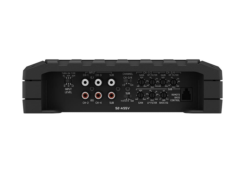 Alpine S2-A55V S-Series Class D 540W 4 x 60 watts + 300W RMS  5-Channel Amplifier