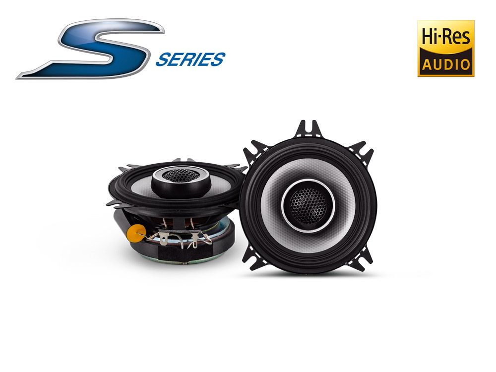 BMW 3, 5 Series X1 X3 X5 Alpine S2S40 4" 10cm 2-Way Front/Rear Door Speakers Fitting Kit