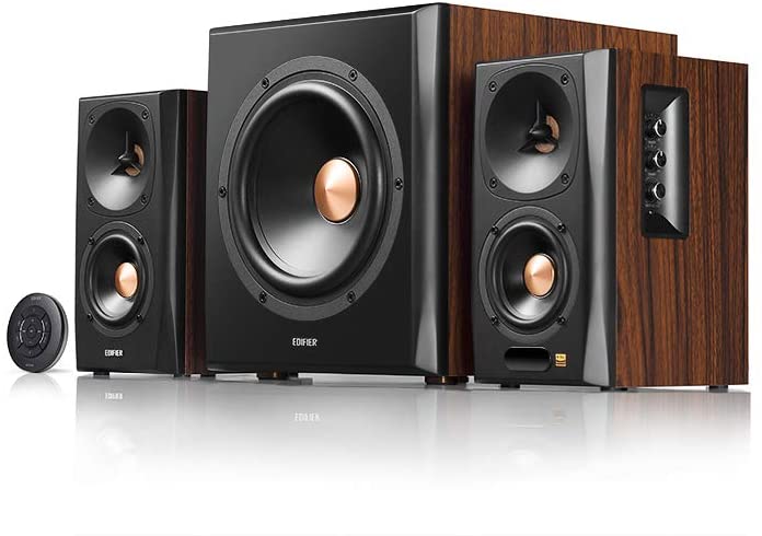 EDIFIER S360DB 150W Hi Res Audio 2.1 System, BT 4.1 aptX & Wireless Sub