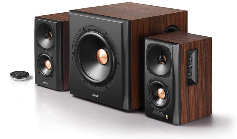 EDIFIER S360DB 150W Hi Res Audio 2.1 System, BT 4.1 aptX & Wireless Sub