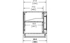 SANUS CADENZA61 AV Stand for Screens up to 70" - Natural Wood