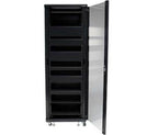SANUS CFR2136-B1 70.5" AV Rack 36U Component Rack for Home Theatre Equipment