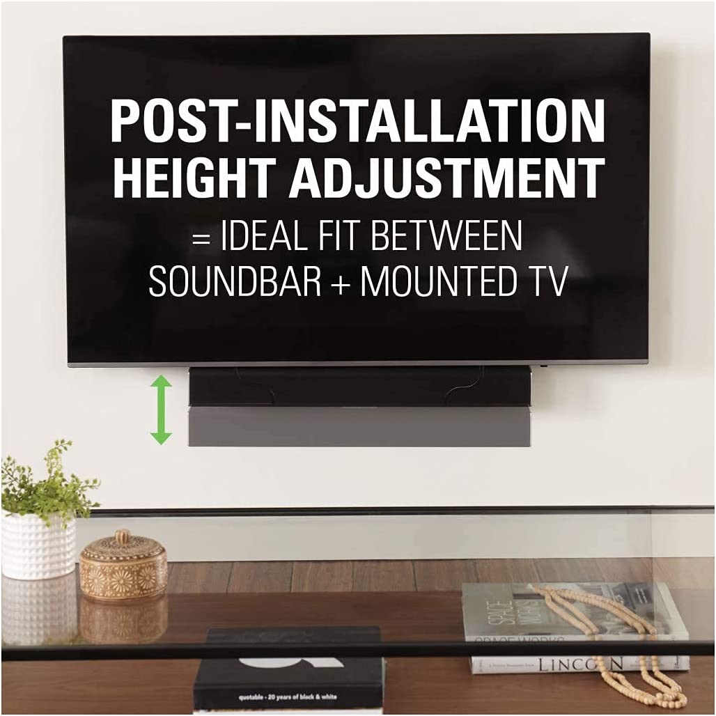 Sanus SASB1-B1 SoundBar TV Wall Bracket For inch TV's - Black