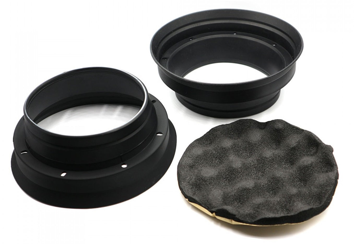 InCarTec SBFK-200 Silicone Speaker Baffle Weather Proofing Ring Kit for 200mm Speakers