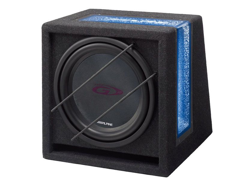 Alpine BBX-T600 Amp + Alpine SBG-1244BR 12" Subwoofer & Wiring Kit