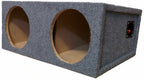 AVW DP10BX - Double Dual 10" Custom Ported box MDF enclosure for BMW 4 Series F33 F83 convertible Cabriolet