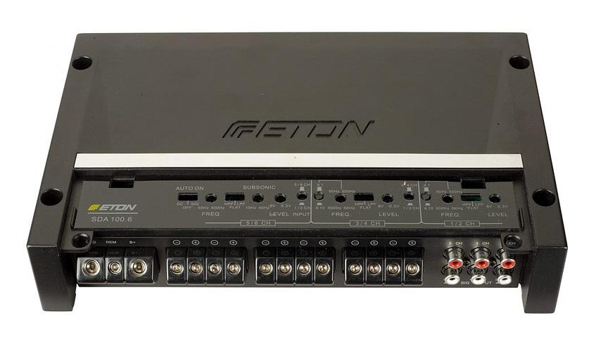 ETON SDA100.6 Car Audio Digital 6 Channel Amplifier 6x 75w RMS @ 4 Ohm