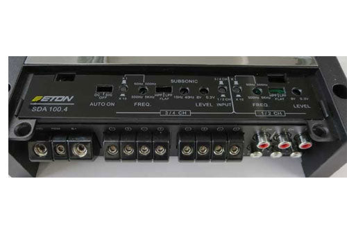 ETON SDA150.4 Car Audio Digital 4 Channel Amplifier 4 x 120w RMS @ 4 Ohm