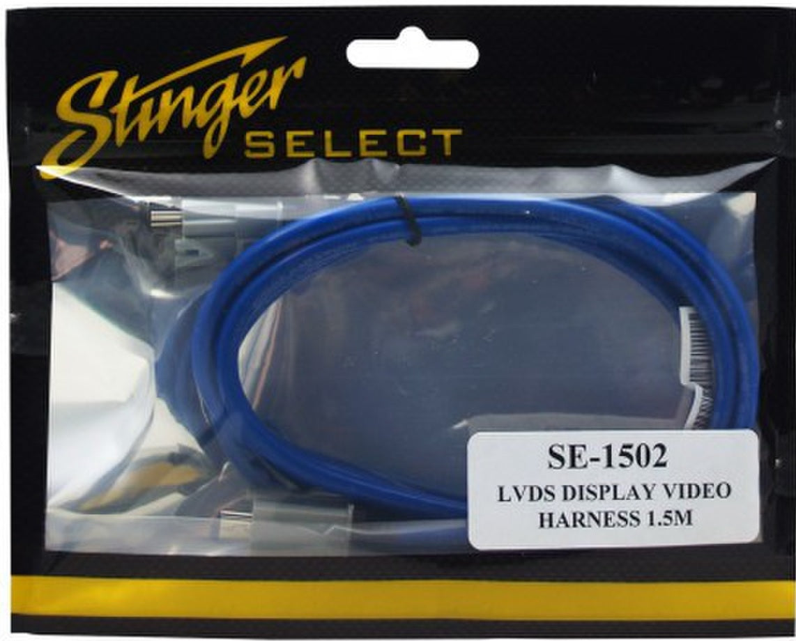 Stinger SE-1502 5 ft. (1.5-Meters) LVDS 8-Pin Display Video Harness