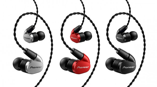 Pioneer SE-CH5T-S Hi-Res Audio Balanced In-ear Headphone - Silver
