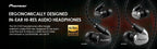 Pioneer SE-CH5BL-K Hi-Res Audio Balanced In-ear Headphone