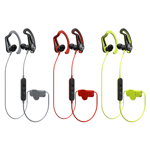 Pioneer SE-E7BT In-Ear Clip Bluetooth Sport Headphones Red