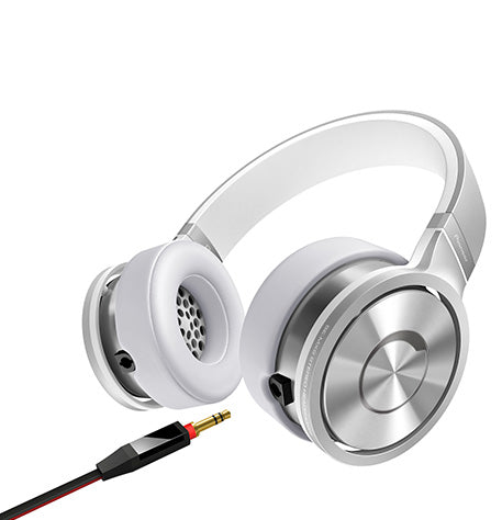 Pioneer SE-MX9 Superior Club Sound Aluminium On-Ear Headphones - Silver
