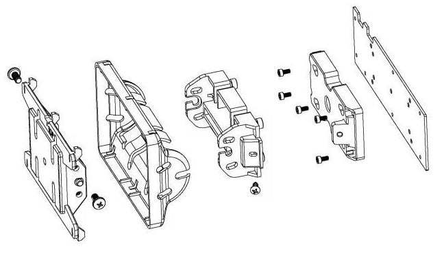 Stinger SE-SDIN Single DIN Mounting Bracket for HEIGH10 (UN1810)