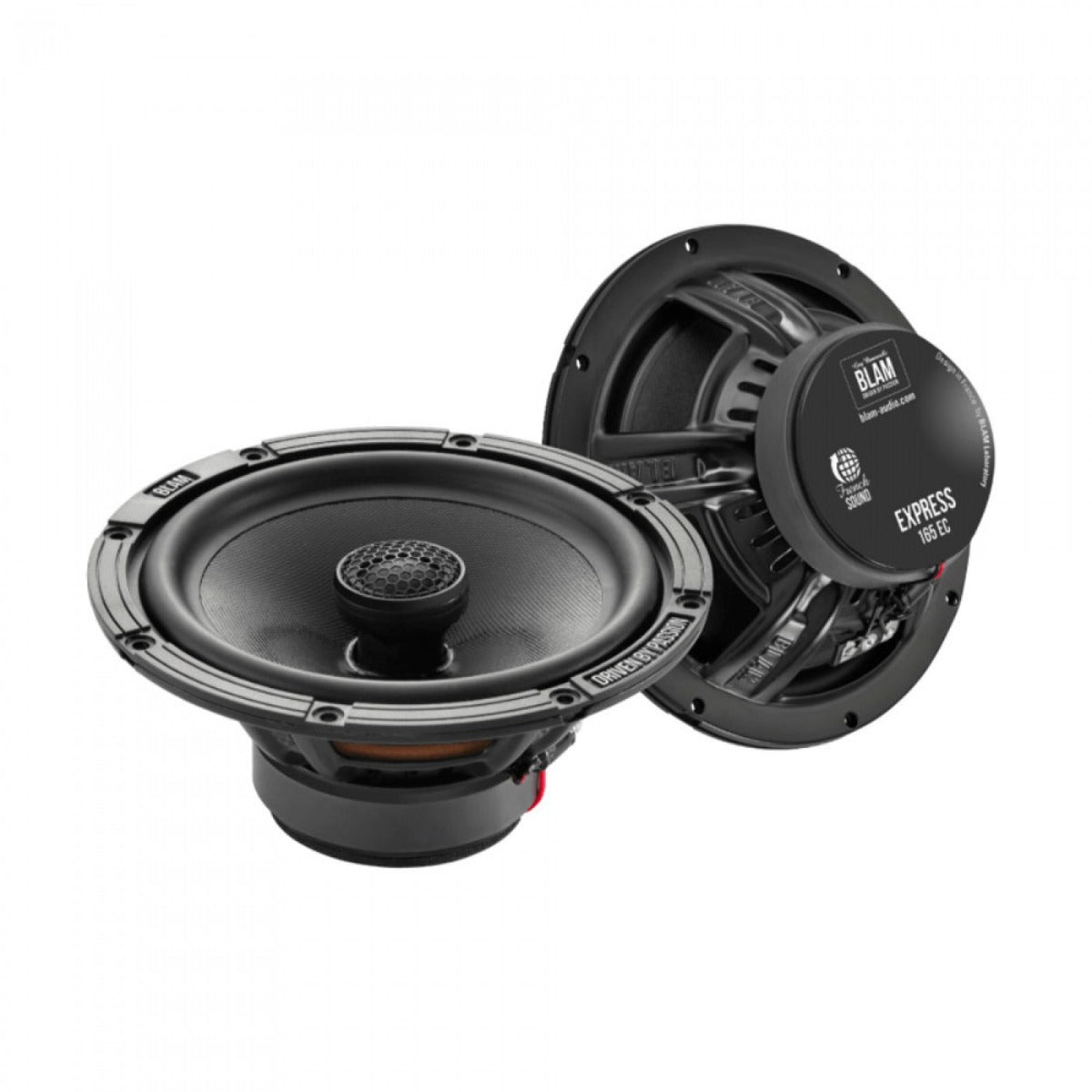 Abarth/ Fiat 500 (2008-2016) BLAM EXPRESS 165EC Front Door Coaxial speaker upgrade fitting kit SFK-FIA1-EC165