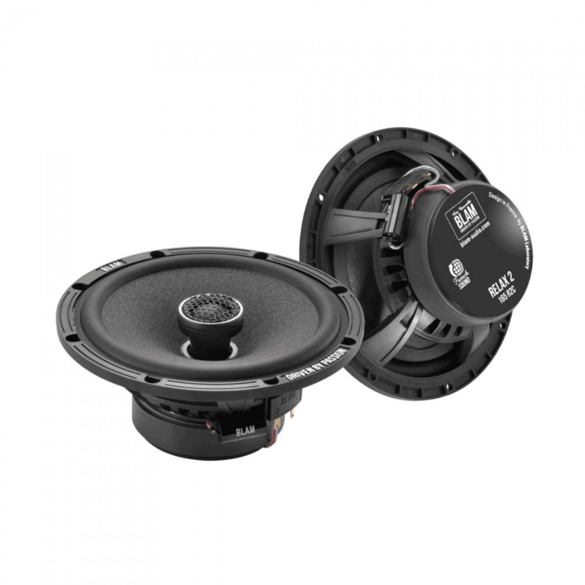 Abarth/ Fiat 500 (2008-2016) BLAM EXPRESS 165EC Rear Side Hatch Coaxial speaker upgrade fitting kit SFK-FIA2-EC165