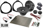 Chrysler Ypsilon 2011 - 2014 (846) 165mm (6.5 Inch) complete BLAM SFK-FIA1-RS165 speaker upgrade fitting kit