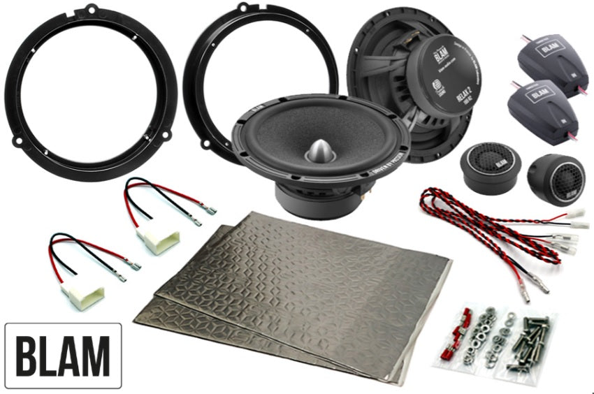 Saab 9-4X 2011-2012 165mm (6.5 Inch) complete BLAM speaker upgrade fitting kit 165mm (6.5 Inch) complete BLAMSFK-GM1-RS165 speaker upgrade fitting kit