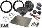 Vauxhall Adam, Astra, Cascada, Crossland, Grandland, Insignia, Meriva, Mokka, Viva, Zafira Tourer 165mm (6.5 Inch) complete BLAM speaker upgrade fitting kit 165mm (6.5 Inch) complete BLAM SFK-GM1-RS165 speaker upgrade fitting kit