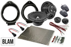 GM (Chevrolet, Holden, Vauxhall) 165mm (6.5 Inch) complete BLAM SFK-GM1-RS165 speaker upgrade fitting kit