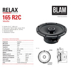 Hyundai i30 (2017 Onwards) 165mm (6.5 Inch) rear door car speaker kit SFK-HYU01-RC165