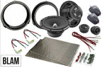Jaguar E, F, I, XE, XF, XJ 165mm (6.5 Inch) complete BLAM EXPRESS speaker upgrade fitting kit SFK-JAG1-ES165