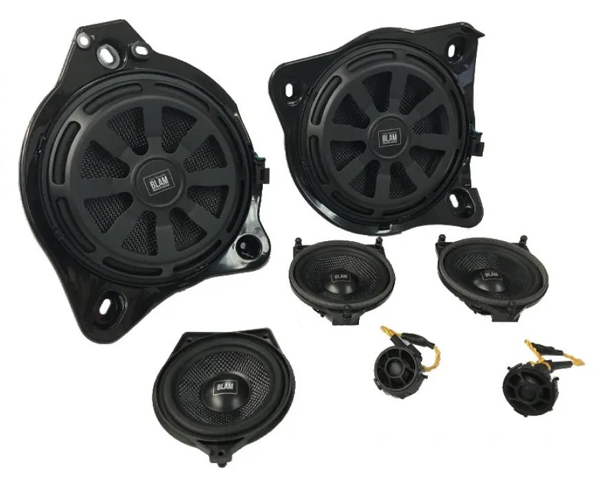 Mercedes C/E CLASS, GLC, S CLASS Premium Speaker and Subwoofer System upgrade BLAM SFK-MB01