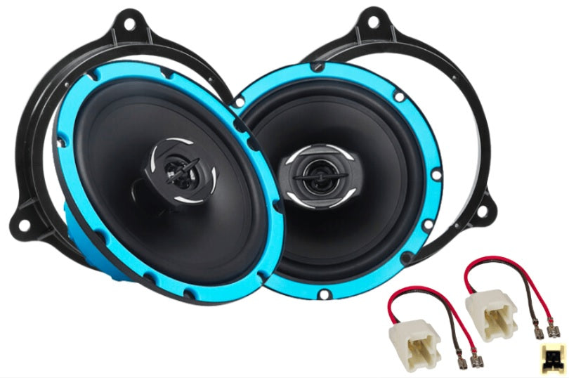 Nissan NV200 (2010-2019) RECOIL RCX65 16cm Front Door Coaxial speaker upgrade fitting kit