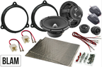 Dacia, Fiat, Nissan, Renault, Vauxhall 165mm (6.5 Inch) complete BLAM SFK-REN1-RS165 speaker upgrade fitting kit