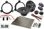 Citroen, Peugeot, Subaru, Toyota 165mm (6.5 Inch) complete BLAM SFK-TOY3-RS165 speaker upgrade fitting kit