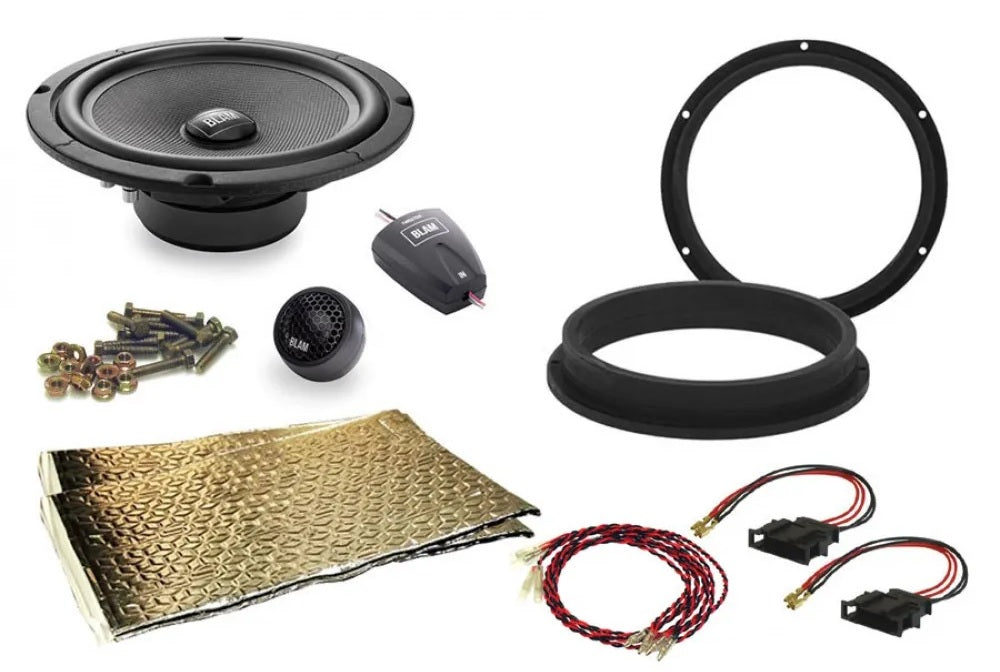 VW Golf, Touran, Transporter Blam SFK-VW001-200 8 inch Front Doors Car Speakers Upgrade Kit