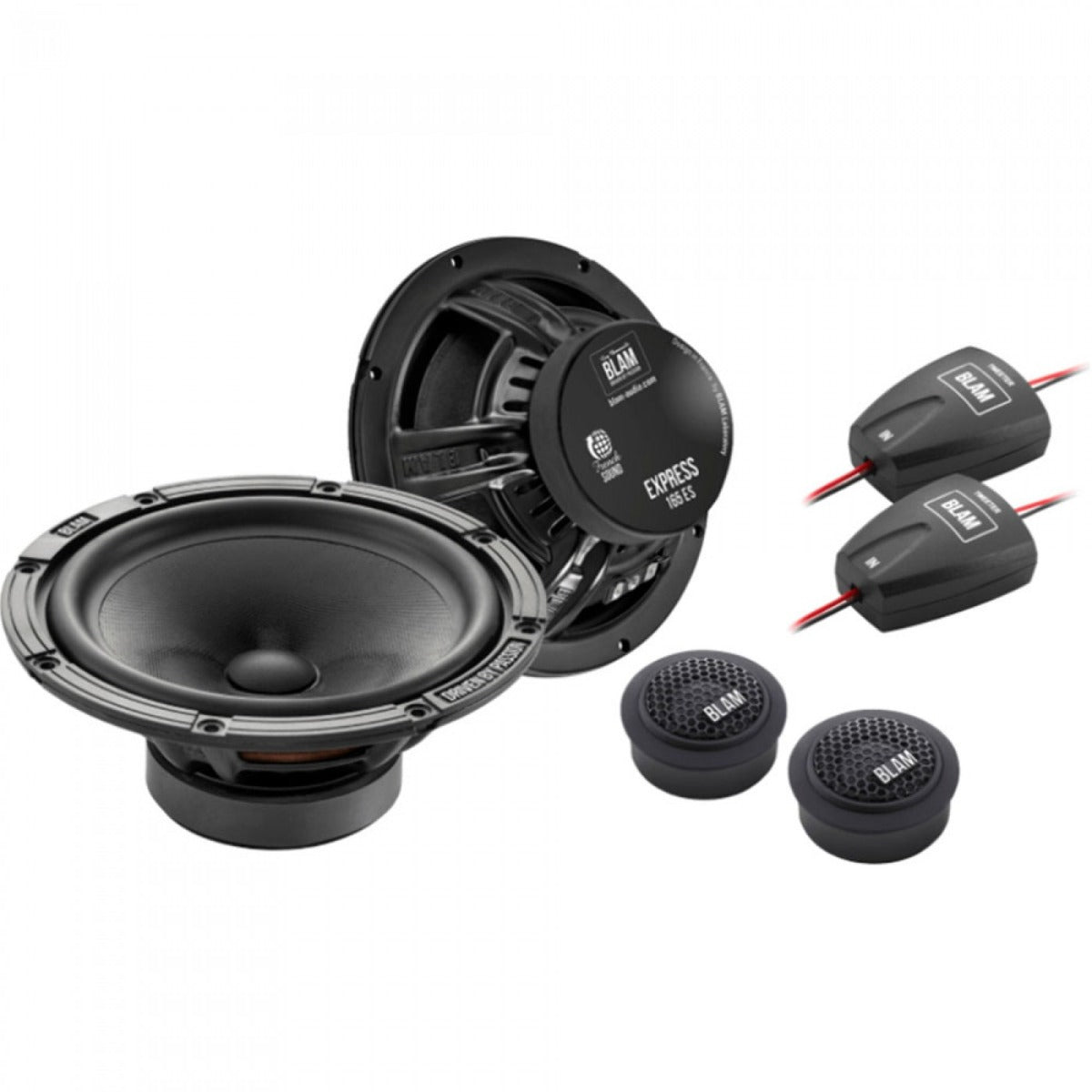 Skoda Fabia, Octavia 165mm (6.5 Inch) complete BLAM EXPRESS speaker upgrade fitting kit SFK-VW2-ES165