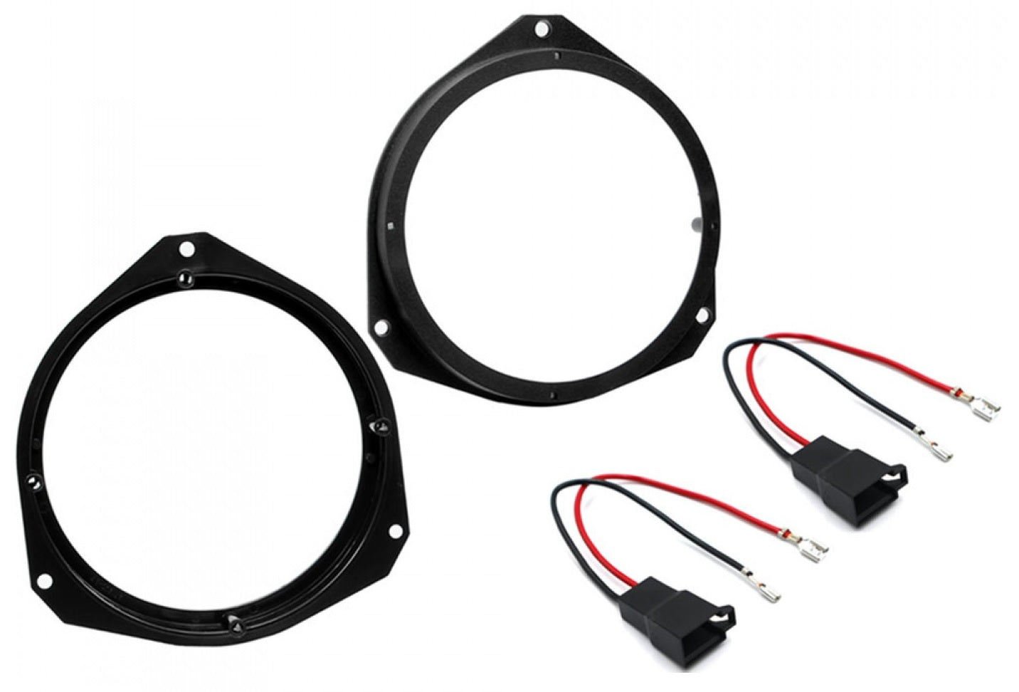 Alfa Romeo, Citroen, Chrysler, Fiat, Ford, IVECO, Lancia, Peugeot and Vauxhal 165mm (6.5 Inch) speaker upgrade fitting kit SFKU-FIA01-165