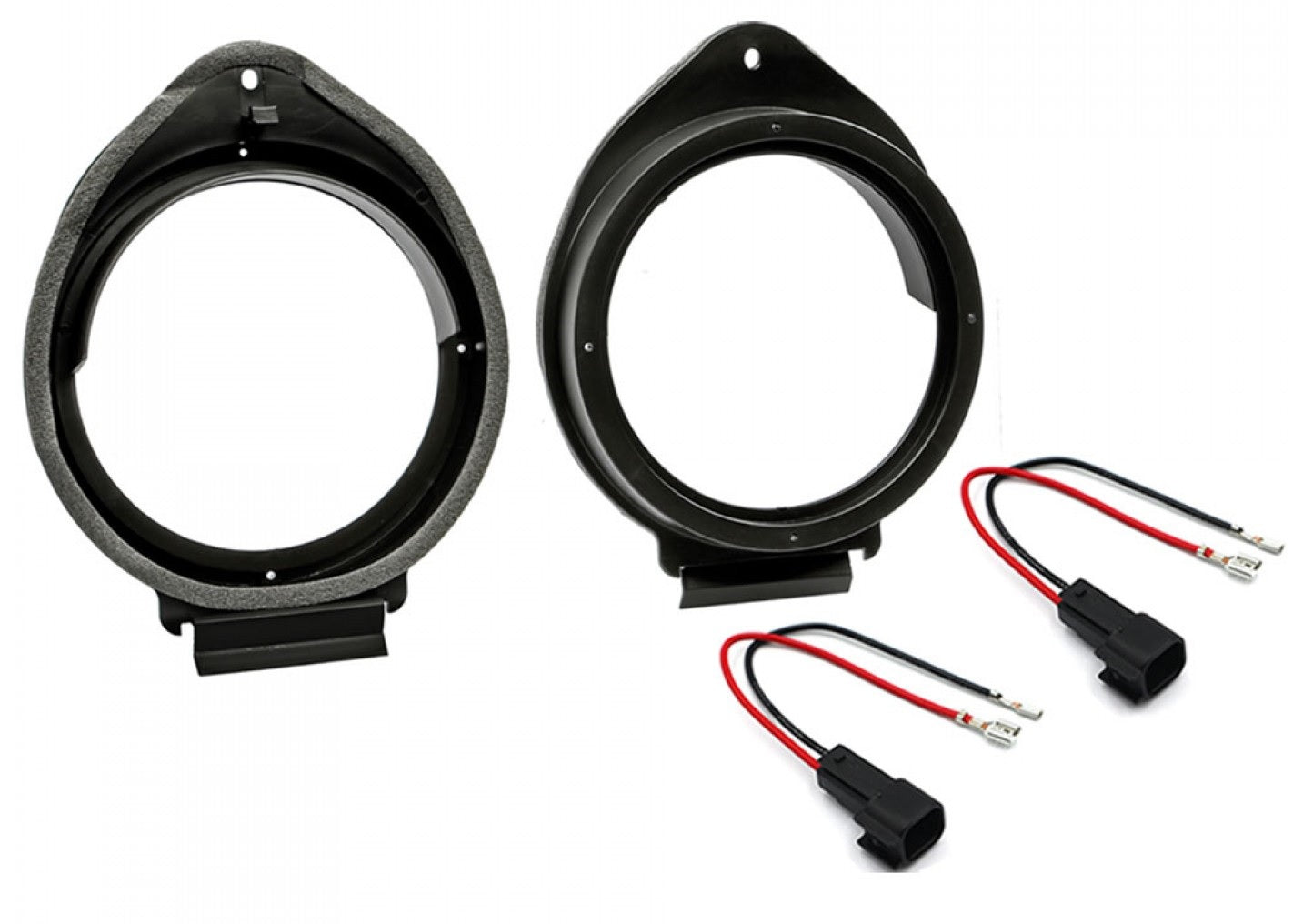 Vauxhall Adam, Astra, Insignia, Meriva, Mokka, Zafira-Tourer 165mm Front / Rear Door Speaker Adaptors SFKU-GM01-165