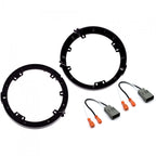 Honda Accord, Civic, CR-V, CR-Z, HR-V, Insight, Stepwagon 165mm (6.5 Inch )front & rear door  speaker upgrade fitting kit SFKU-HON01-165