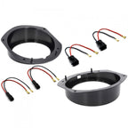 Tesla Model S and X (STANDARD AUDIO) 130mm front door speaker upgrade fitting kit SFKU-TSL01-130