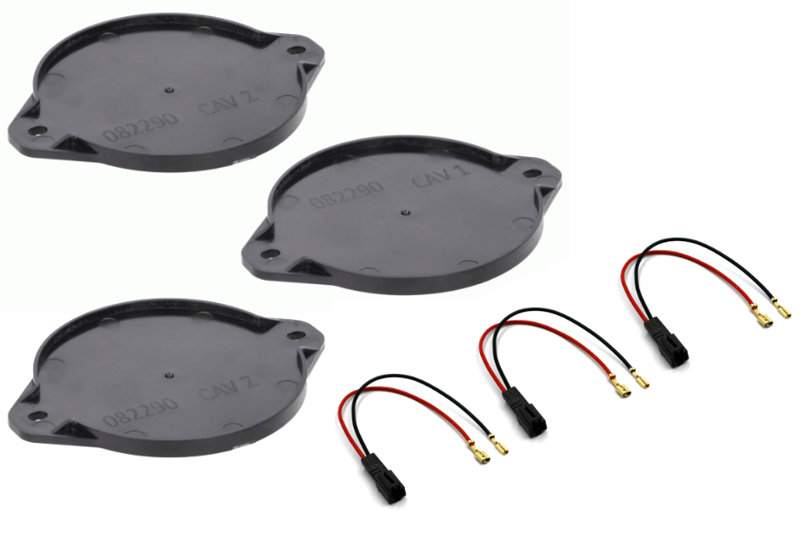 Tesla Model S and X 165mm dashboard speaker upgrade fitting kit SFKU-TSL05-065