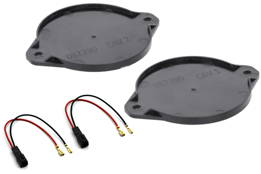 Tesla Model S and X rear hatch speaker upgrade fitting kit SFKU-TSL06-065