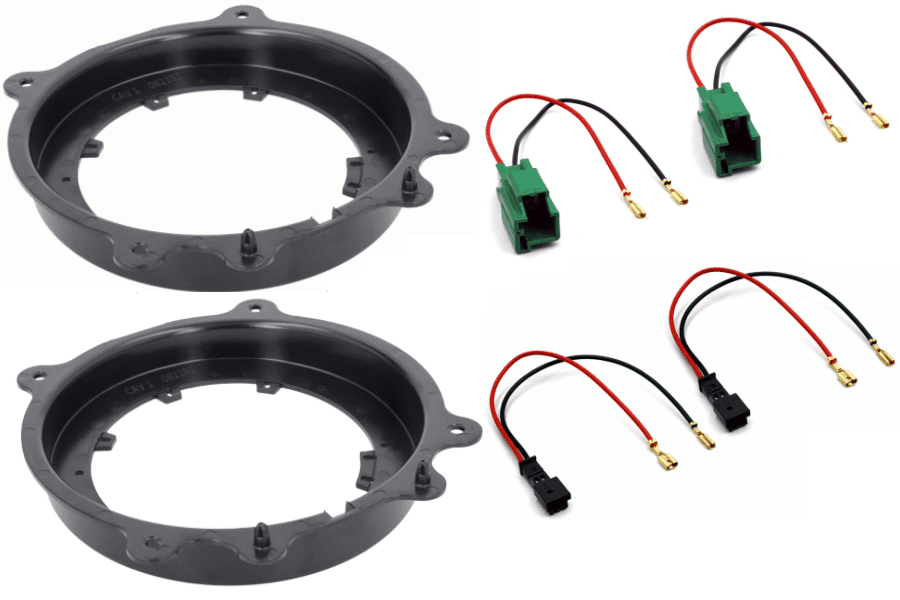 Tesla Model 3 and Y 165mm front door speaker upgrade fitting kit SFKU-TSL07-165