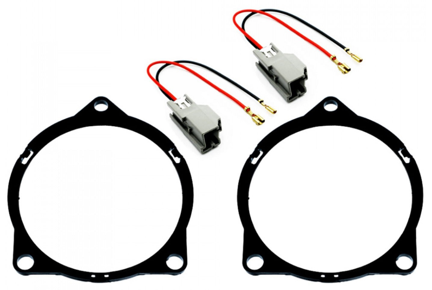 Volvo C40, S60/90, V60/90/, XC40/60/90 Midrange and Polestar 2 Front door 100mm (4 Inch) speaker upgrade fitting kit SFKU-VOL03-100