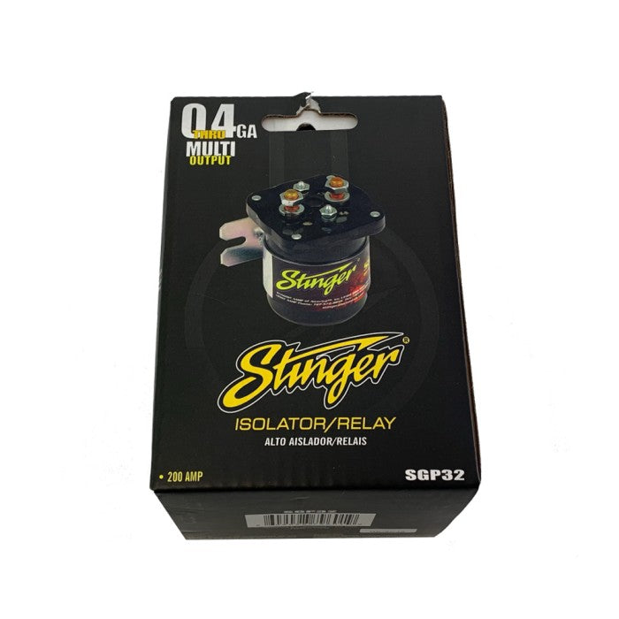 Stinger SGP32 - 200 Amp High Current Power Relay Battery Isolator