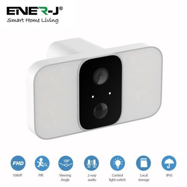 ENER-J SHA5344 Smart Wireless Floodlight Camera