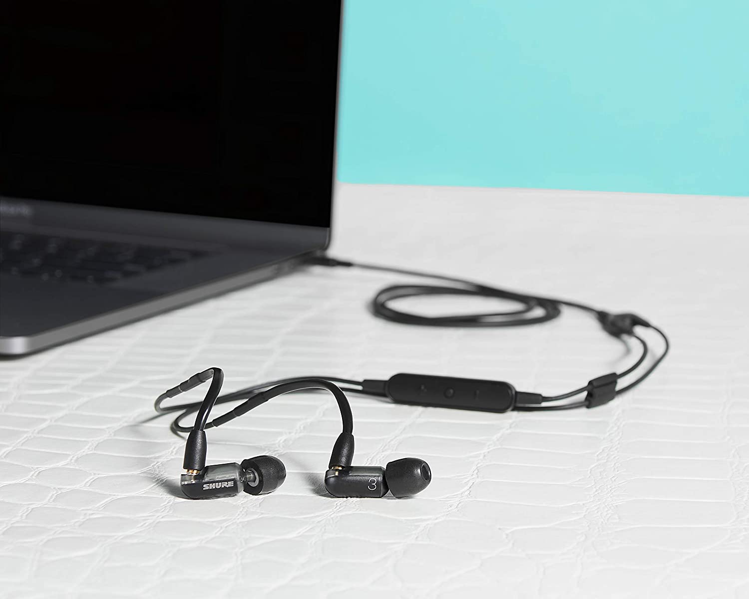 Shure AONIC 3 Earphones with Balanced Armature Drivers - Black