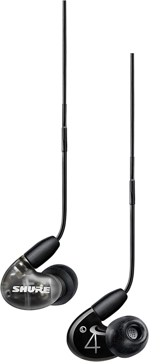 Shure AONIC 4 Earphones with Balanced Armature Drivers - Black