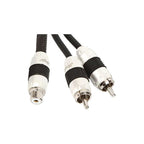 Stinger SI82YM - 8000 Series Audiophile Grade RCA Y-Adapter Cable