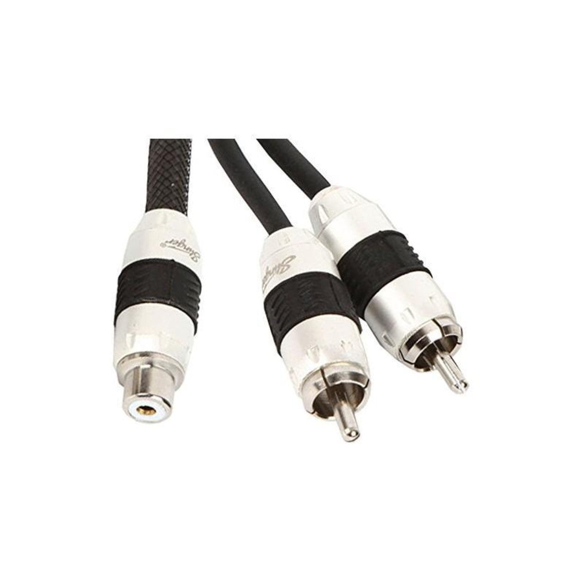 Stinger SI82YM - 8000 Series Audiophile Grade RCA Y-Adapter Cable