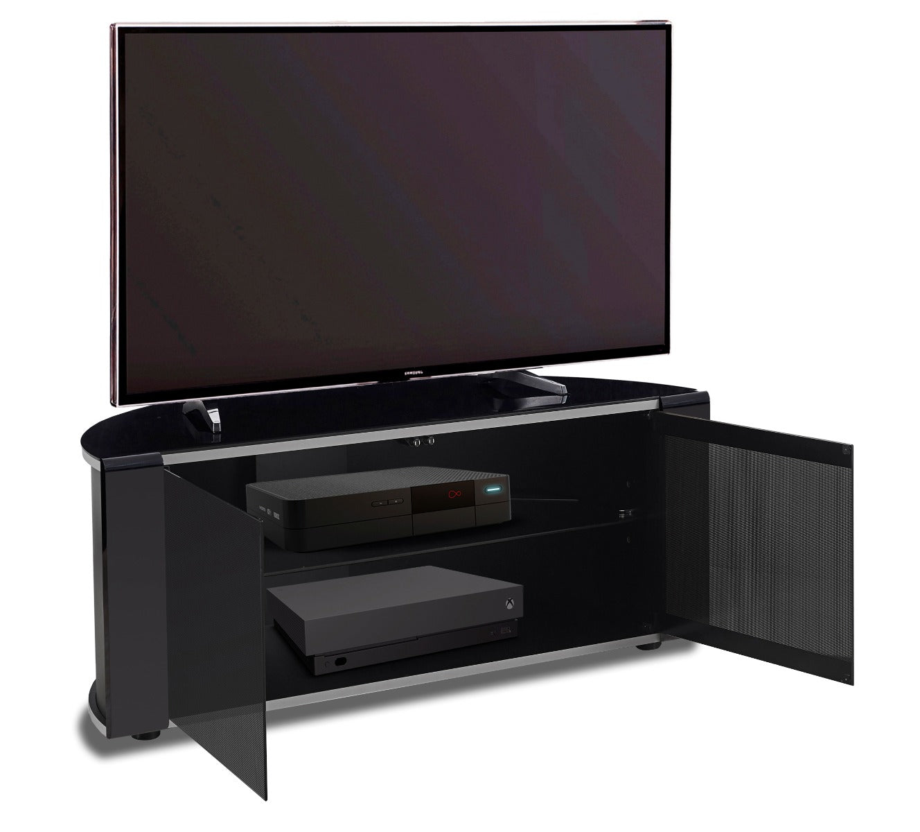 MDA Designs Sirius 850 Black TV Cabinet